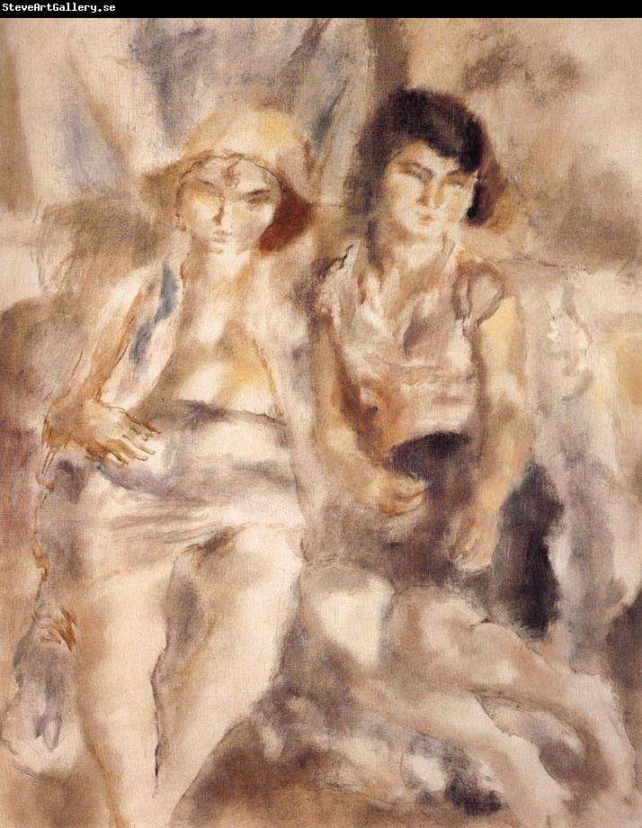 Jules Pascin Two gitana